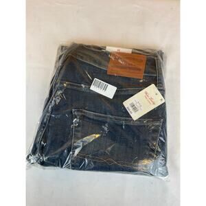 NEW Men's Lucky Brand Athletic Straight Fayette Jeans - Size 32 x 30, Dark Blue